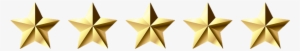 5 Gold Stars Png Svg Black And White Download - Jpeg