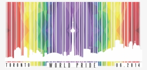 Unique Rainbow Barcode Colorful Pride Tumblr Overlay - Rainbow Barcode Png