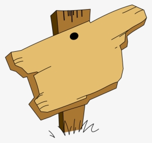 Collection Of Wooden - Sign Clipart Png