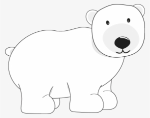 Clip Art Pinterest Bears And Winter - Polar Bear