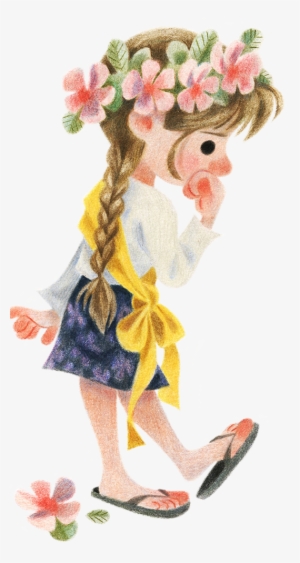 Smaller Nose Happy Face Pink Tows Butterfly On Toe~~genevieve - Vrolike Dag