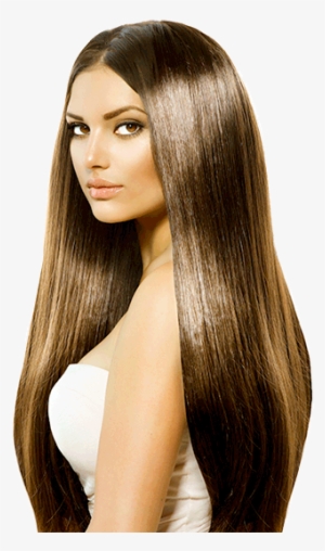 Model Salon Png - Long Hair Silky Brown