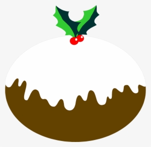 Dessert - Christmas Pudding No Background