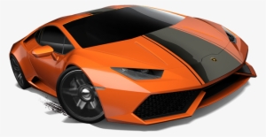 Lamborghini Huracan Orange Black Stripe - Lamborghini Huracan Orange And Black