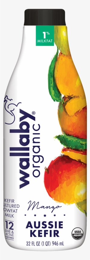 Aussie Kefir Lowfat Blueberry 32oz - Wallaby Organic Kefir