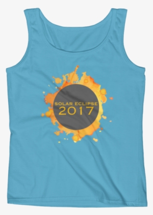 2017 Solar Eclipse Watercolor Burst - Top