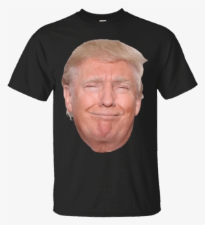 Donald Trump Head Funny Smiling Face T-shirt
