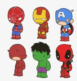 Iron Man Clipart Captain America - Marvel Doodles