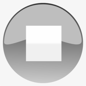 Stop Button Png White