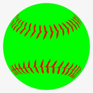 This Free Clipart Png Design Of Green Softball Clipart