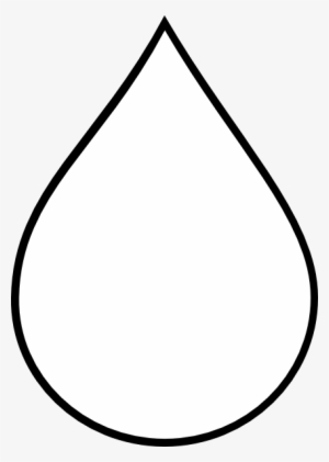 Tear Drop 2 Clip Art - White Rain Drop Transparent
