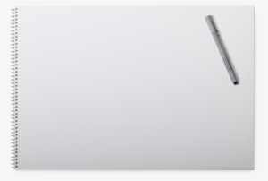 Spiral Binding Notebook With Pen Png Image - Note Book Png