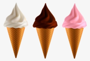 Realistic Ice Cream Cone, Ice Cream, Horn, Cream Png - Ice Cream