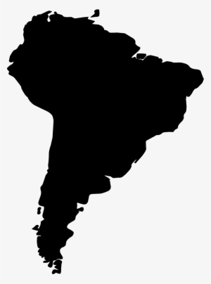 Font South America Comments - South America Clipart