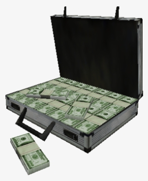 W Briefcase Opened Money - October 18