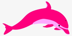 Pink Dolphin Png Clip - Pink Dolphin Cartoon Dolphin