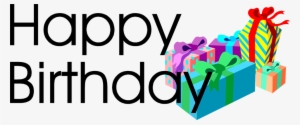 Happy Birthday Transparent Png - Happy Birthday Text Transparent Background