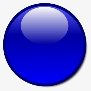New Svg Image - 3d Blue Circle Png