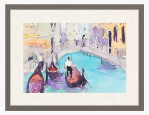 Venice Plein Air V - Venice Plein Air V Canvas Artwork Print