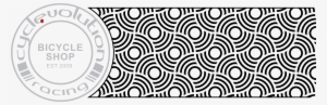 Cyclevolution Logo With Pattern - Circle