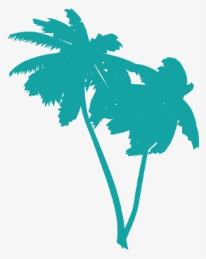 Free Tree Silhouette - Palm Tree Vector Png