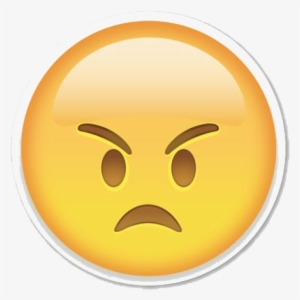 Angry Emoji Png File - Surprised Emoji Png Transparent