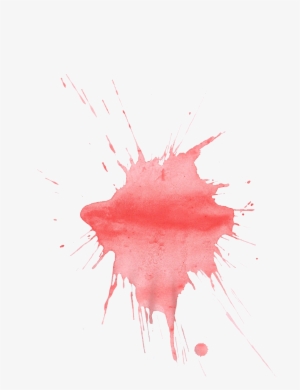 Splatter Vector Watercolor - Png Watercolor Splash Maroon