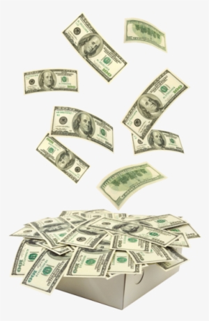 Share This Image - Falling Money Background