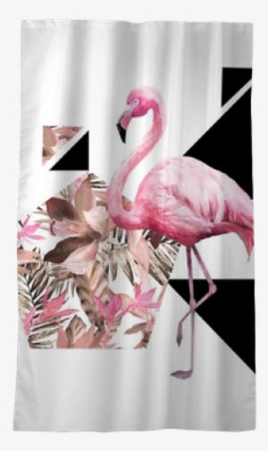 Triangles And Circle With Grunge Textures - Watercolor Painting