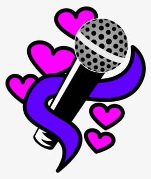 Microphone With Hearts Cutie Mark - Mlp Cutie Marks Music