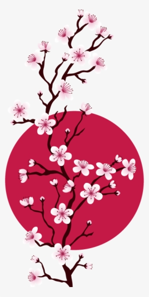 Sakura Flower Png - Japanese Cherry Blossom Clipart