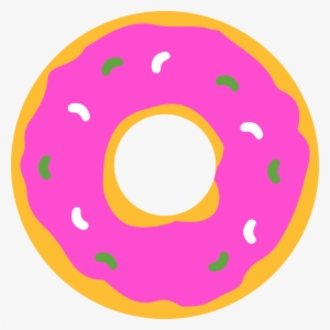 File - Simpsons Donut - Svg - Doughnut