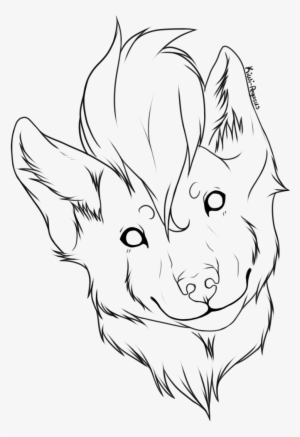 Wolf Head Line Drawing At Getdrawings - Wolf Headshot Line