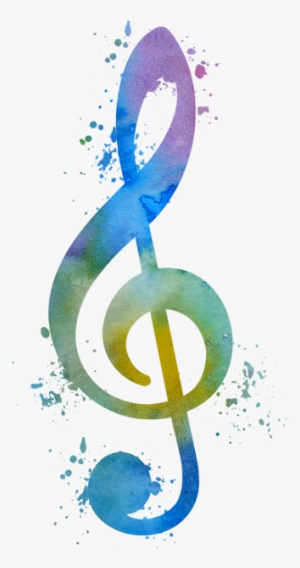 Bleed Area May Not Be Visible - Treble Clef Icon Png