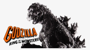 Godzilla Movie Image With Logo And Character - Iy Came From Outer Space