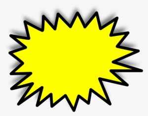 Starburst Free Png Image - Yellow Starburst Clip Art