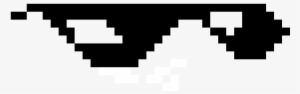 Pixel Glasses Png - Thug Life Pixel Art