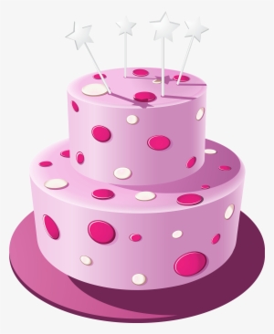 Pink Cake Clipart Image Gallery Yopriceville High Quality - Birthday Cake Pink Png