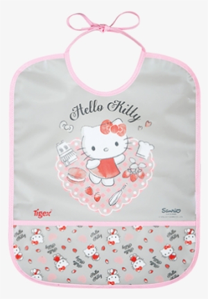 "hello Kitty" Peva Bib - Set Repas Hello Kitty - Tigex