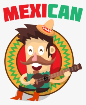 Mexican Guitar Cartoon, Character, Cartoon Png And - Mexicano Animado Png