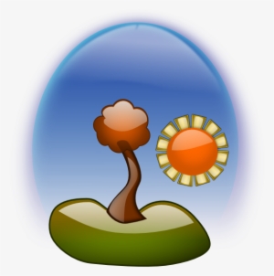 Blue Sky Sun Shine Clip Art At Clker - Clip Art