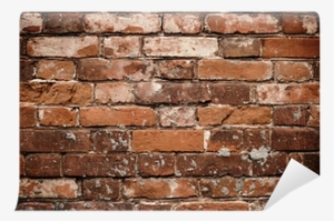 Red Brick Wall Wall Mural • Pixers® • We Live To Change - Wall