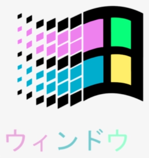 Vapor Wave Png Svg Black And White Library - Windows I Don T Feel So Good