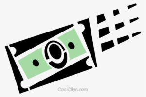 Dollar Bill Royalty Free Vector Clip Art Illustration
