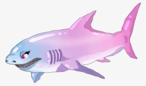 Rainbow Shark By Queenkittycat On Deviantart - Rainbow Great White Shark