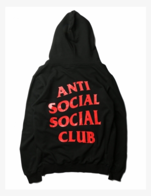 Anti Social Social Club China Flag Hoodie - Assc Undefeated Paranoid Hoodie