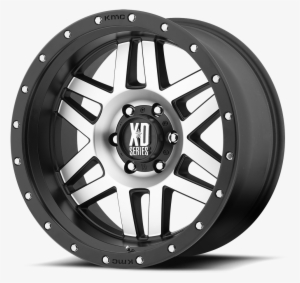Machined Face W/ Black Ring - Kmc Xd Series Wheels