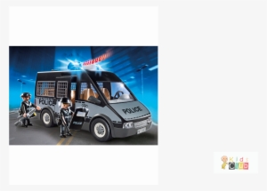 Playmobil 6043 - City Action - Police Van With Lights