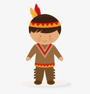 Thanksgiving Boy Native American Svg Scrapbook Cut - Native American Boy Clipart