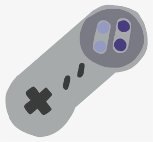 Snes Controller Simple Art No Background Variant - Super Nintendo Entertainment System